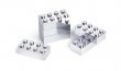 Executive Building Brick Set (Chrome)